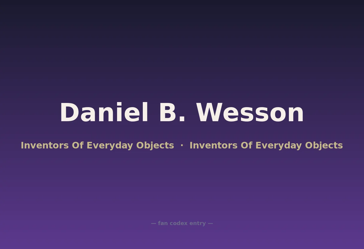 Daniel B. Wesson