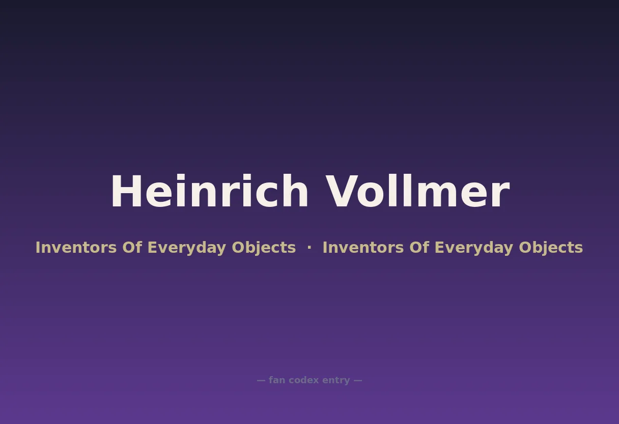 Heinrich Vollmer