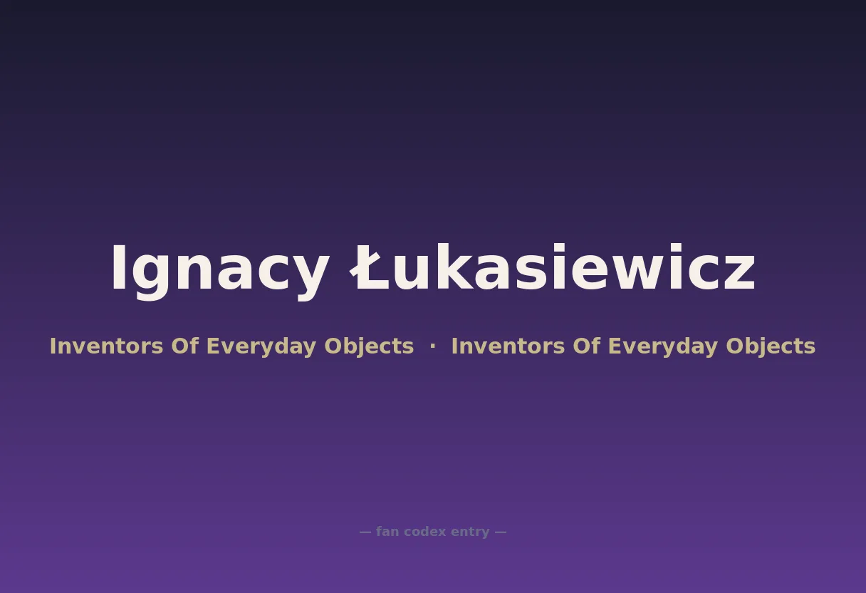 Ignacy Łukasiewicz